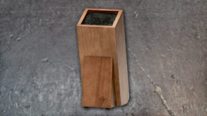 Messerblock GUSTO Wood - Brown